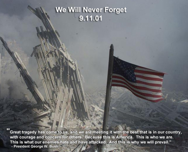 9.11.01 We Will Never Forget | Stone Age Manufacturing