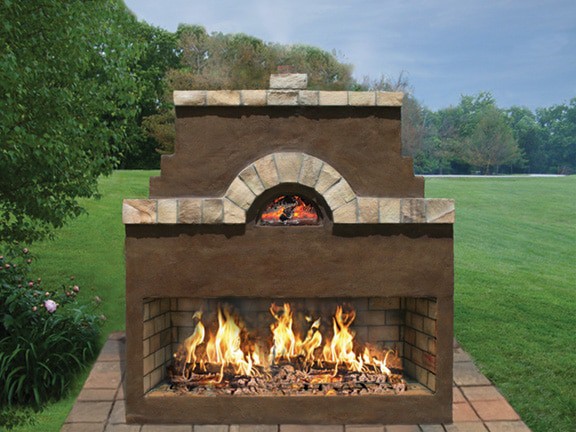 Caminetto™ Medeo Combo Fireplace Oven