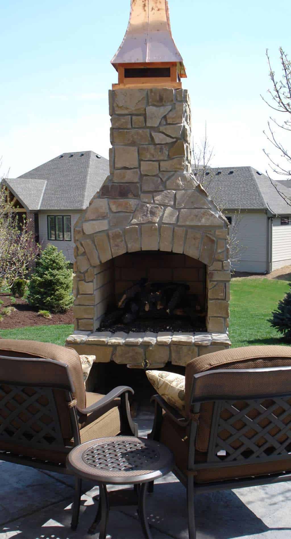 Standard Series Fireplaces Stone Age, Stone Age Fire Pit Kit