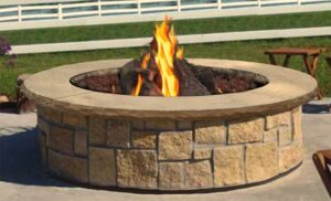 Large Round Fire Pit | Stone Age Manufacturing